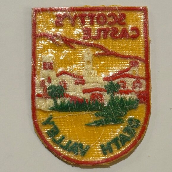 Scotty's Castle Death Valley Embroidered Shield Patch UNUSED - Picture 3 of 3